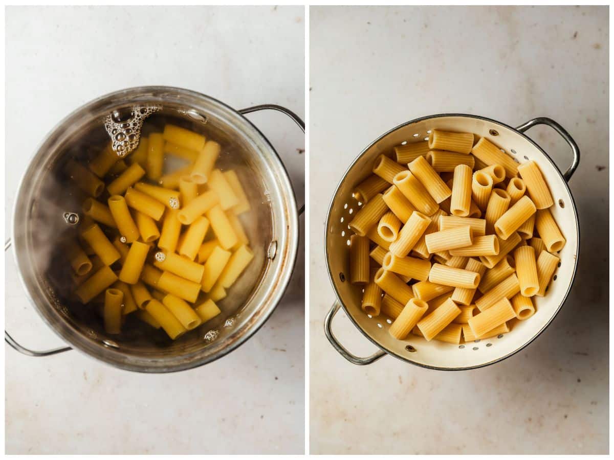 Boiled-pasta